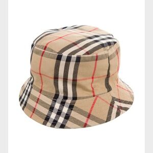Burberry London Nova Check/Tan Reversible Bucket Hat